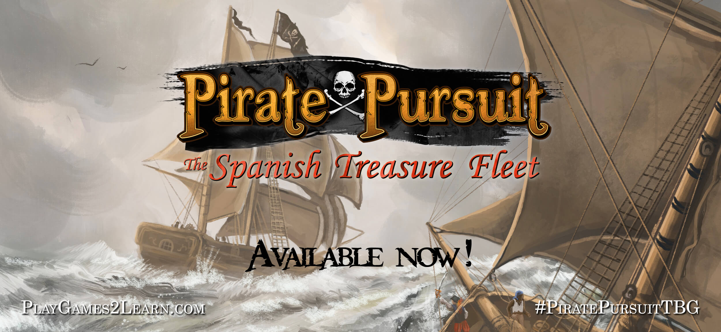 PlayGames2Learn.com: Pirate Pursuit - The Spanish Treasure Fleet